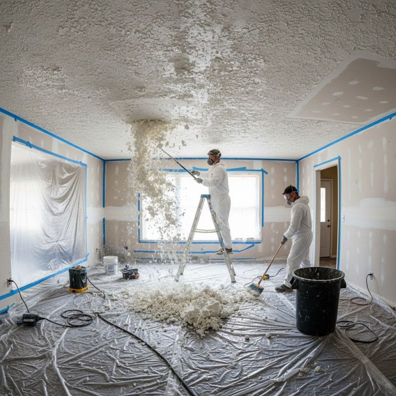 Contact About Popcorn Ceiling Smoothing