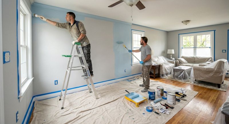 House Interior Painting in Kansas City, KS