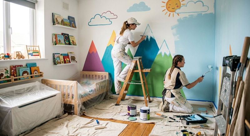 Kids Room Painting in Wilmington, NC