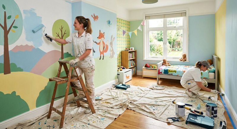 Kids Room Painting in Wilmington, NC